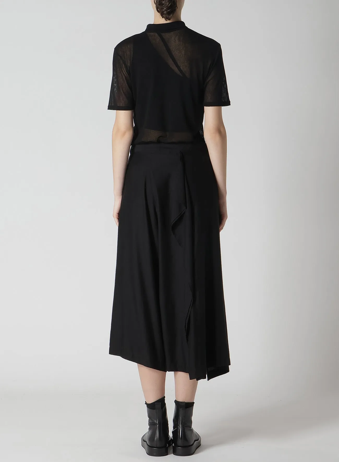 4OZ CU/DUNGAREE TWILL SKIRT PANTS