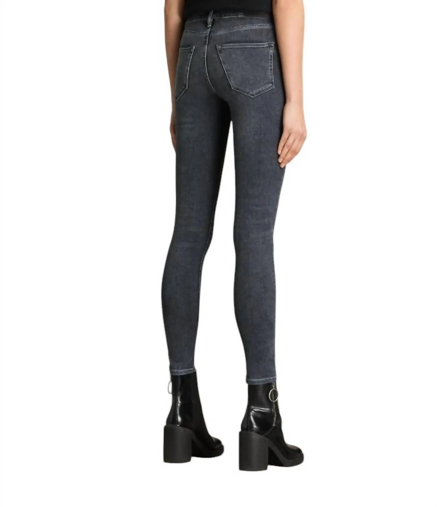 Allsaints - Eve Stretch Denim Skinny Jeans