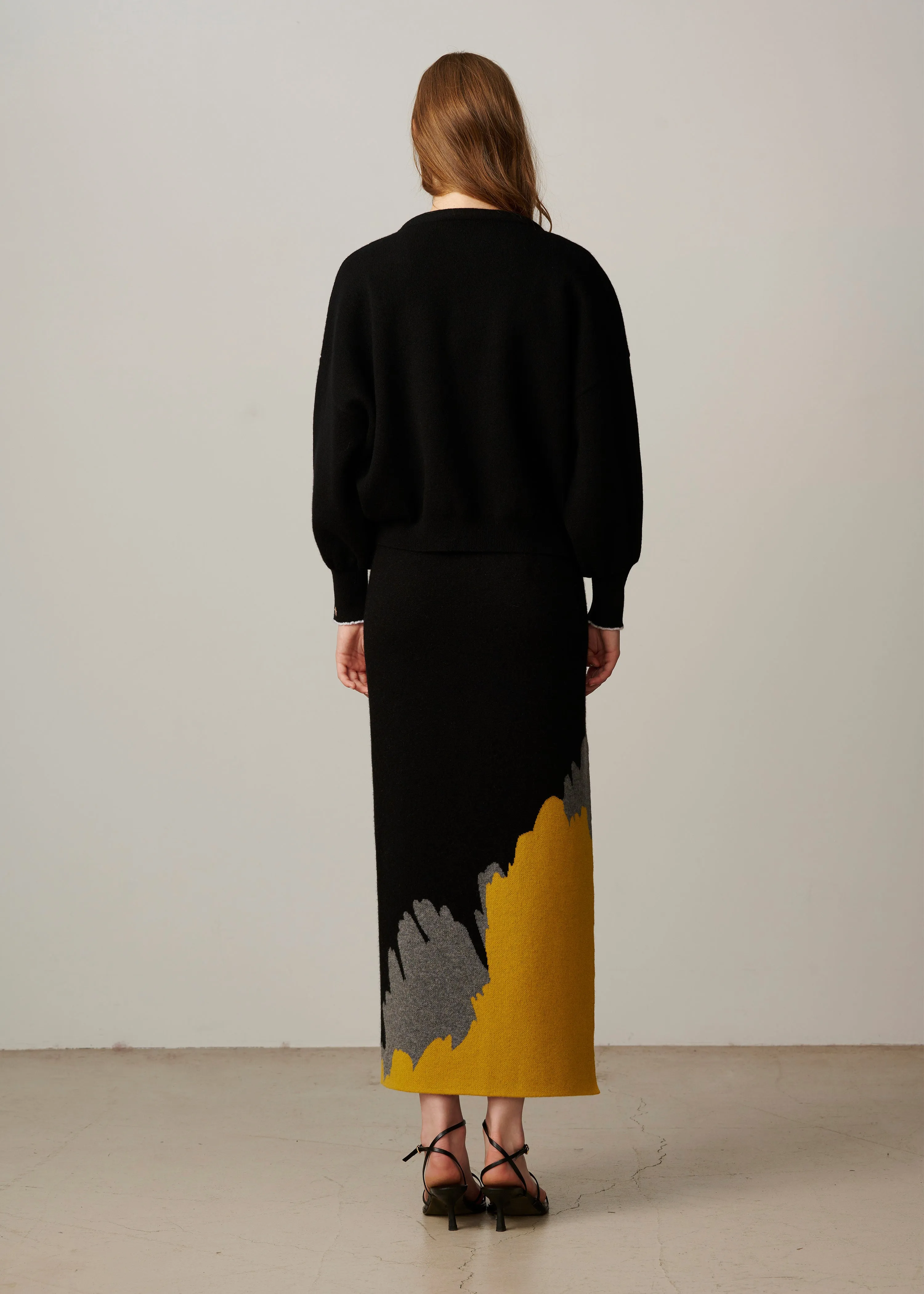 Anne Handmade Embellished Cardigan - Black