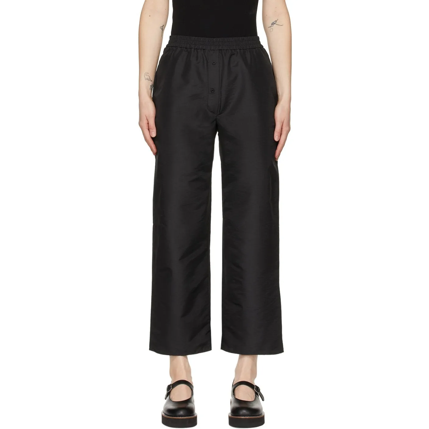 Cecilie Bahnsen Black Amber Trousers