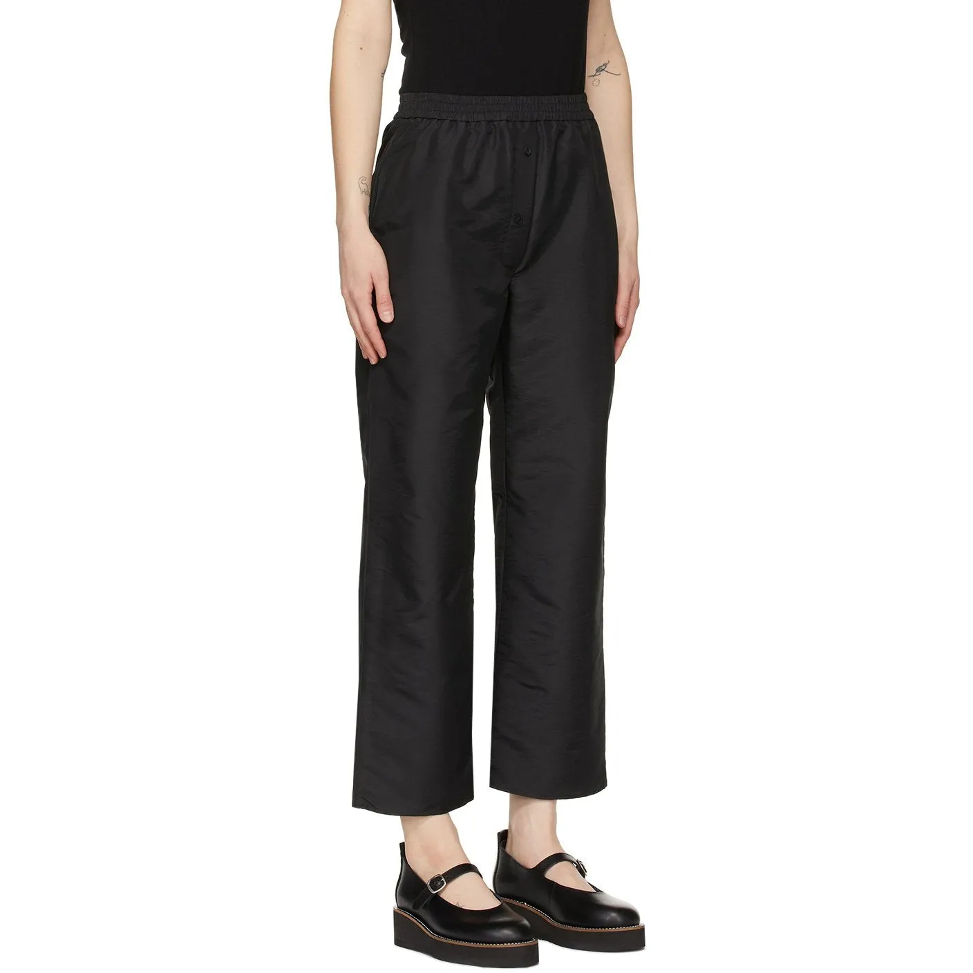 Cecilie Bahnsen Black Amber Trousers