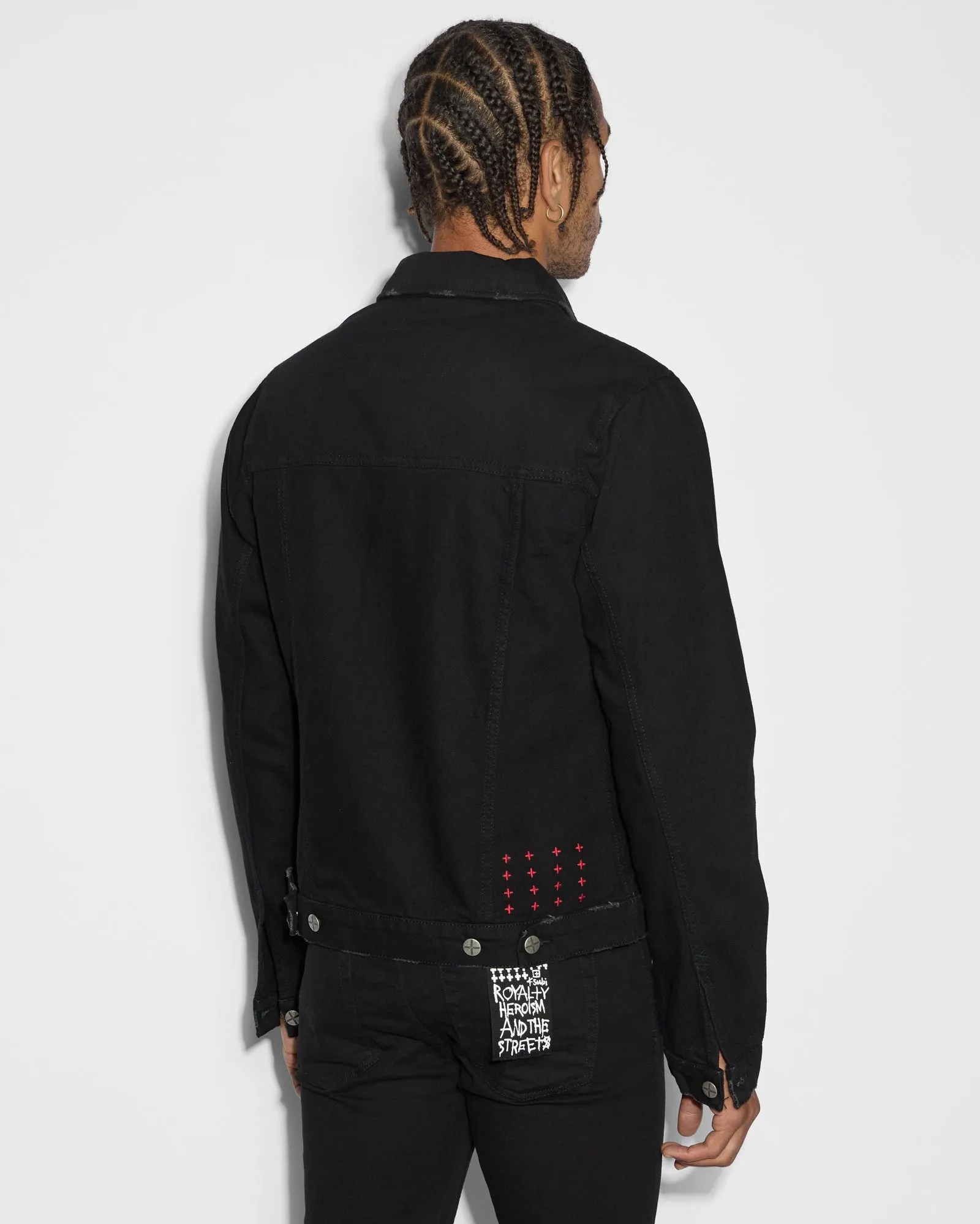 CLASSIC JACKET LAID BLACK