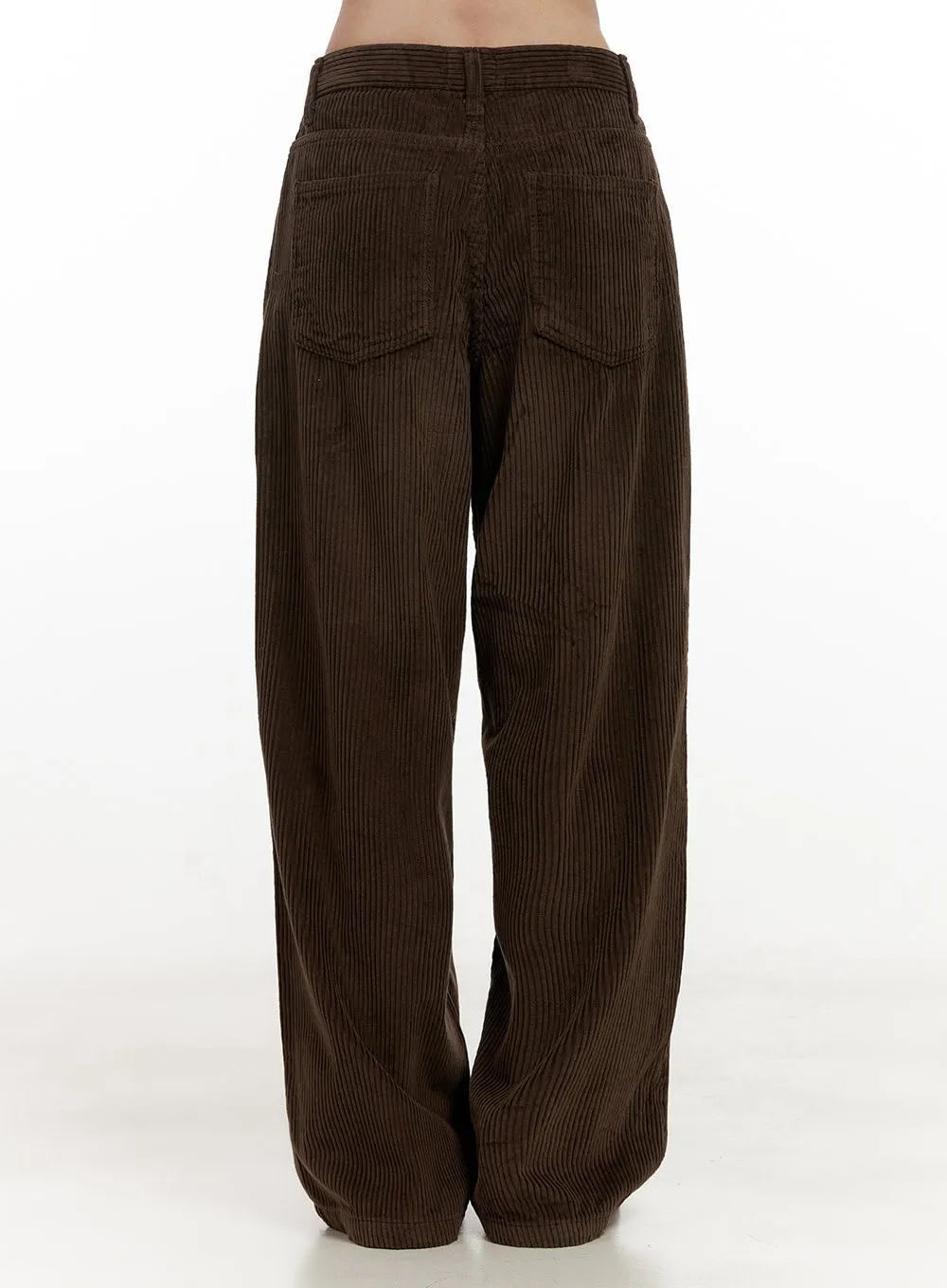 Corduroy Wide-Fit Trousers ON422