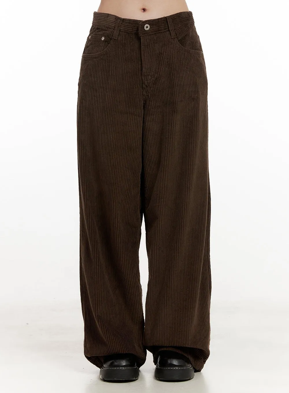 Corduroy Wide-Fit Trousers ON422