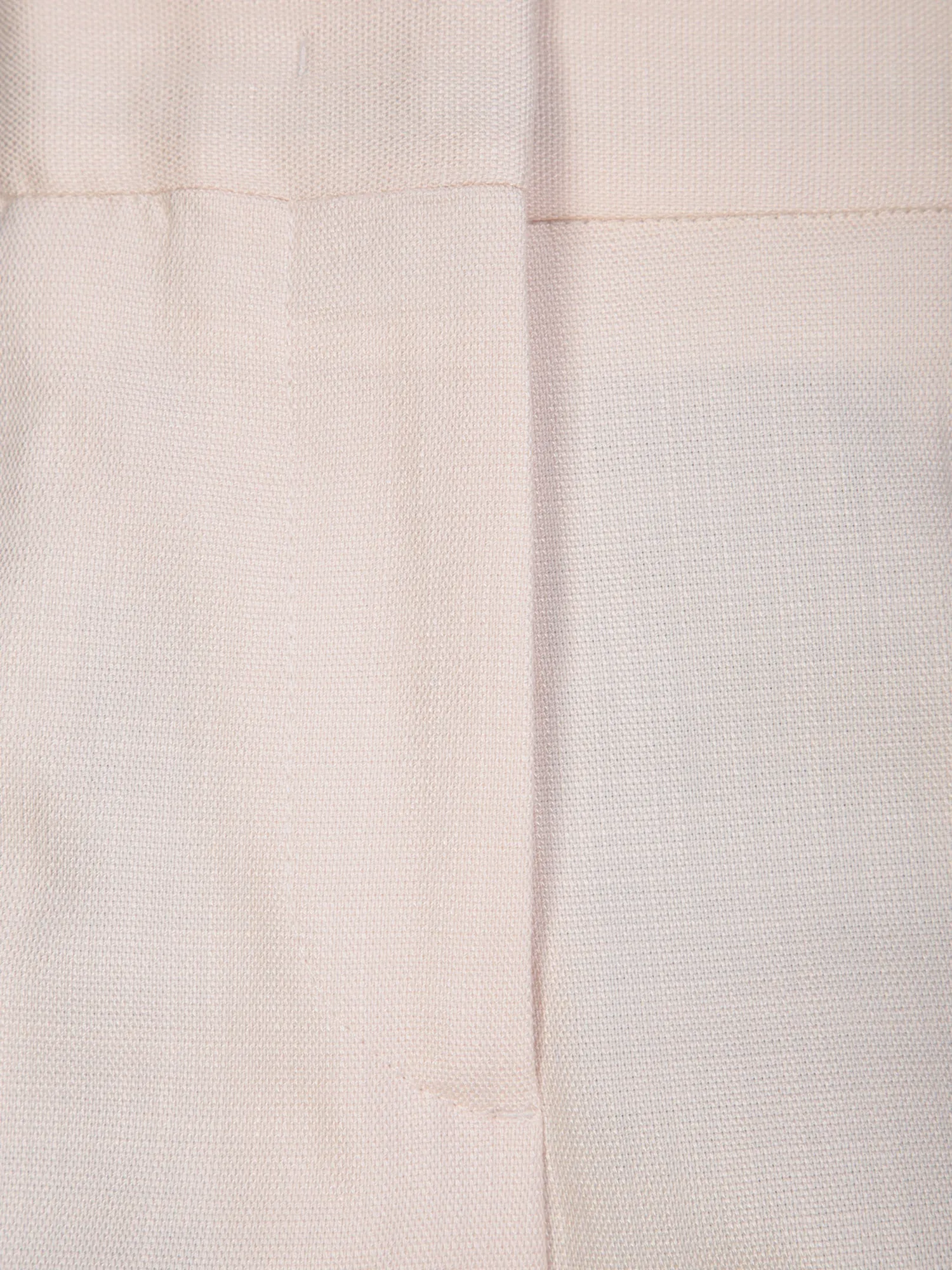 Cropped ivory trousers