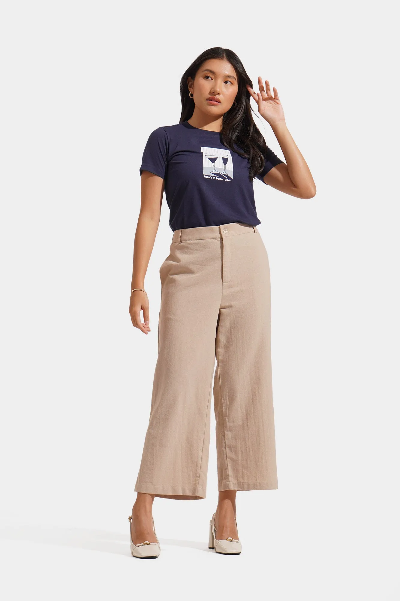 Cropped Trousers