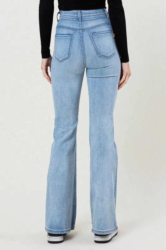 High Waisted Flare Jeans