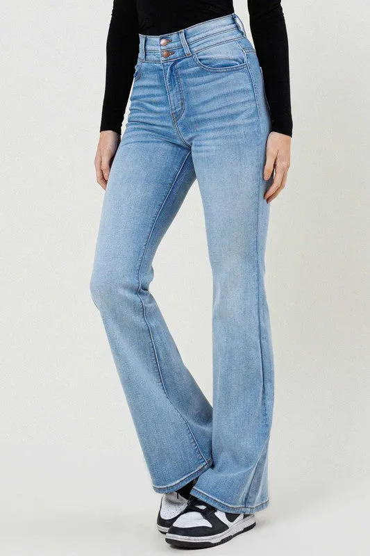 High Waisted Flare Jeans