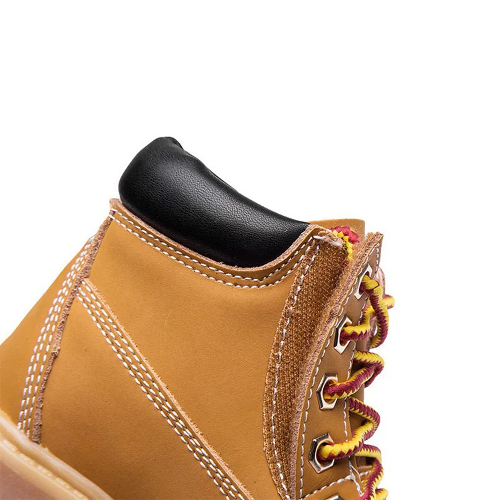 Kid Ankle Boots Lace up Waterproof Work Boot