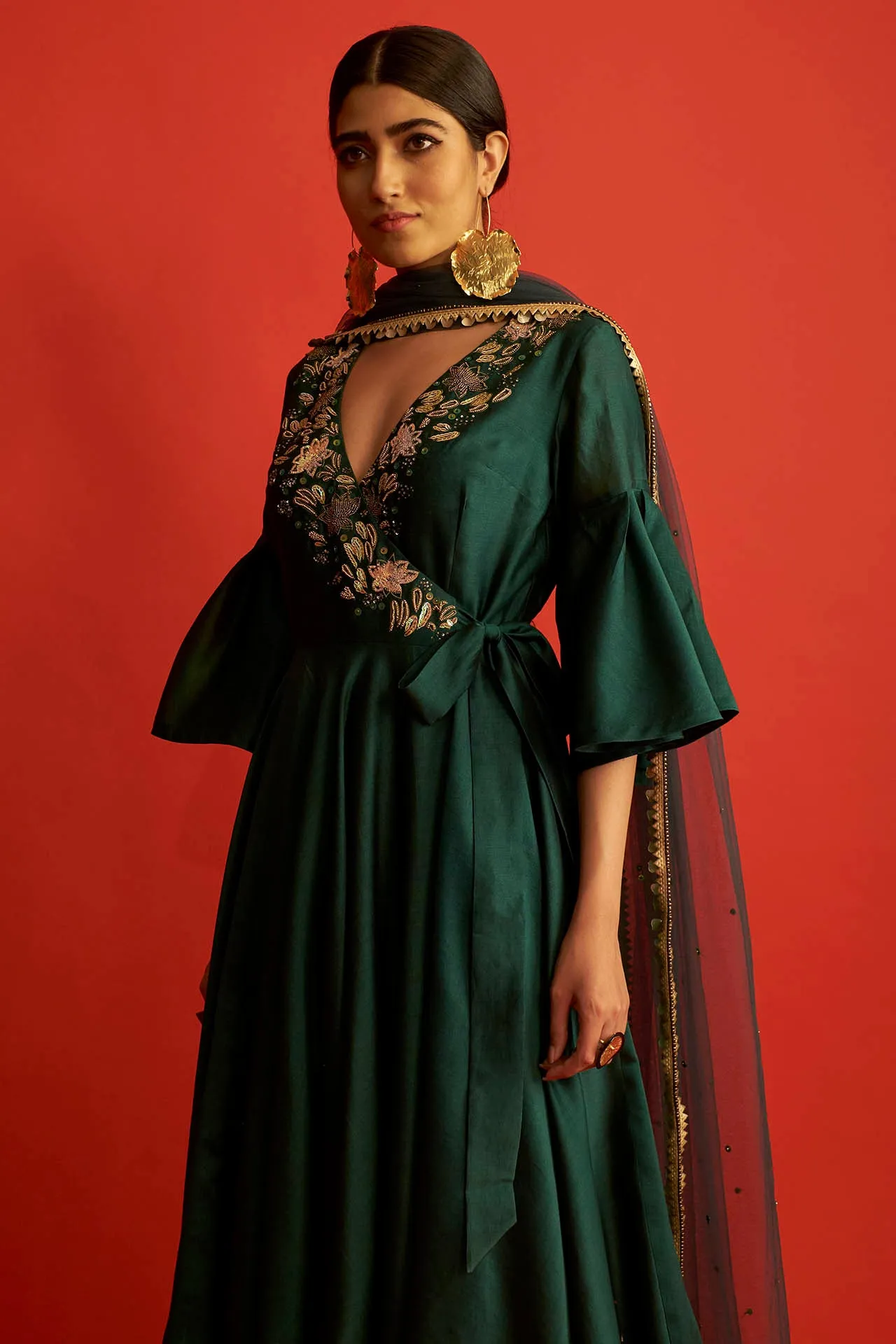 Layered Angrakha Set