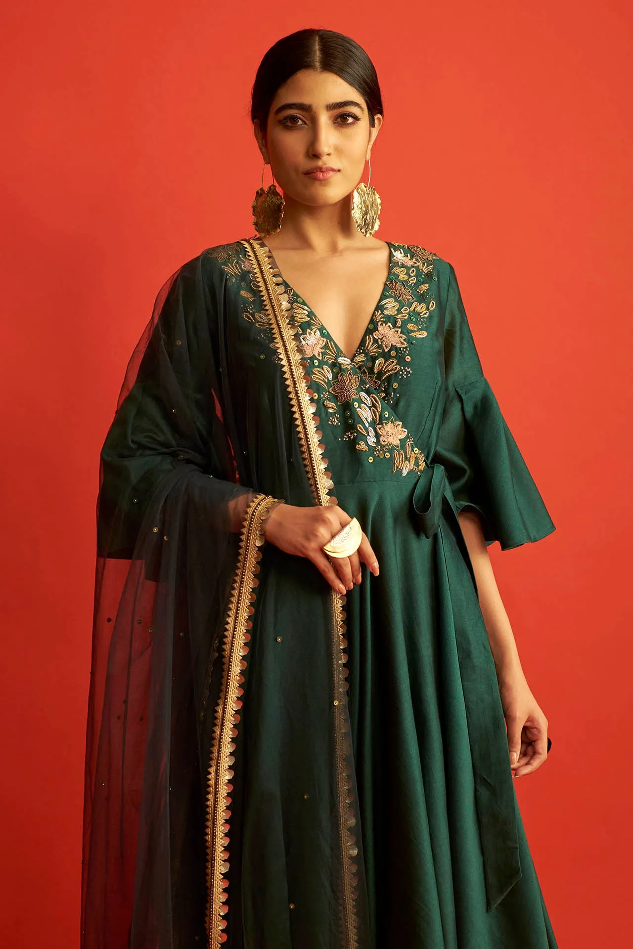 Layered Angrakha Set