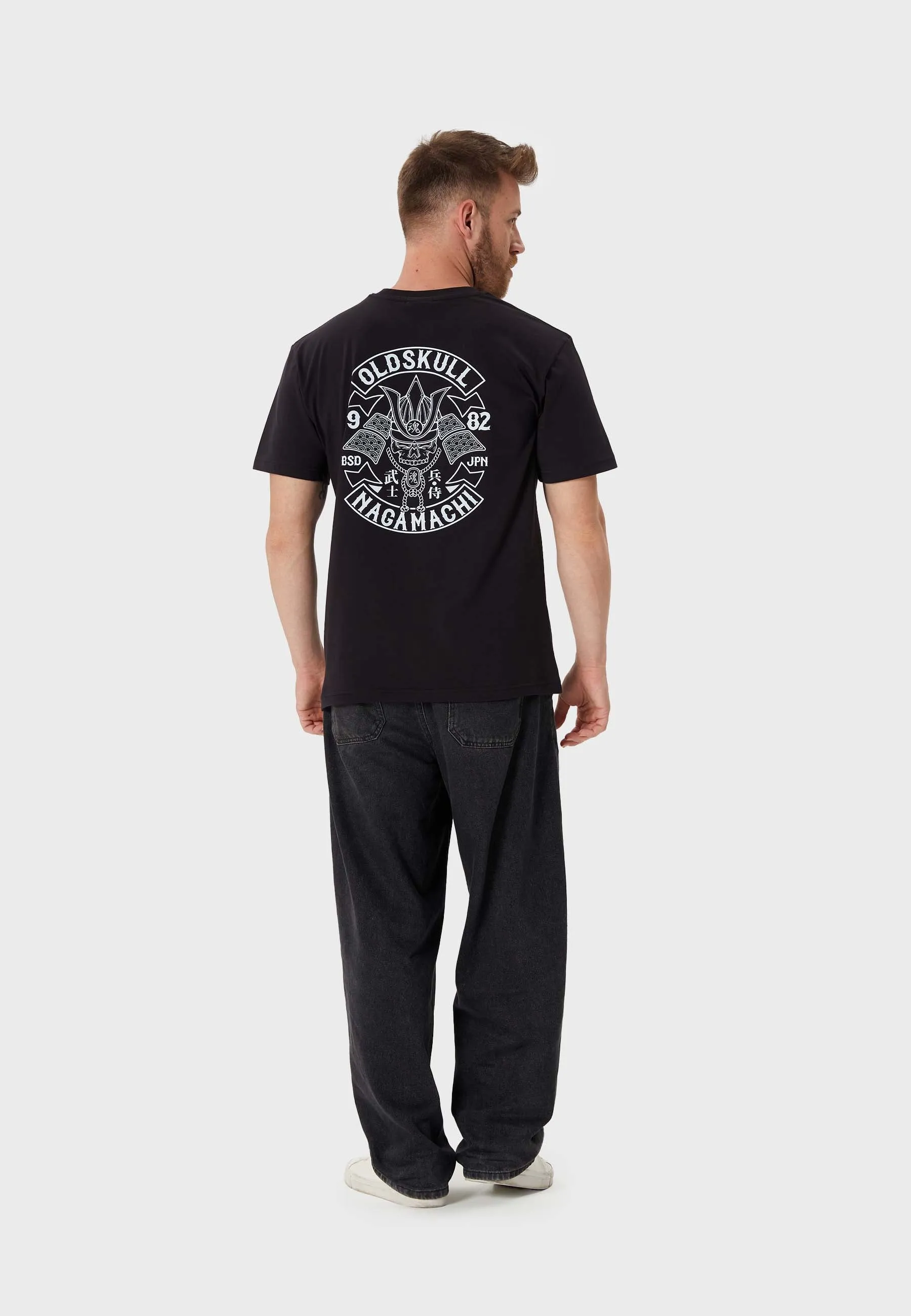 Nagamurai Backprint T-Shirt Black