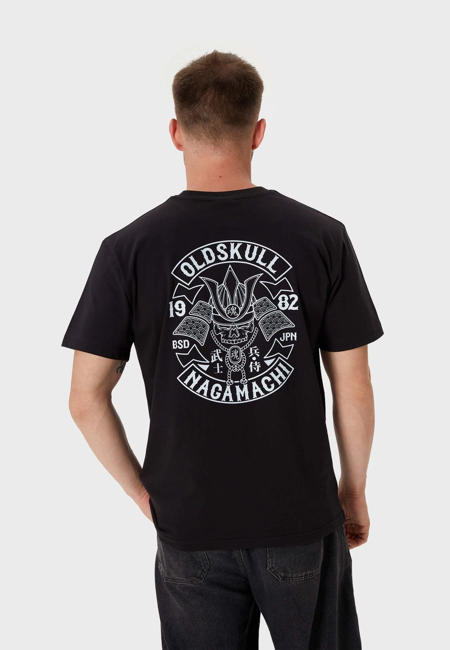 Nagamurai Backprint T-Shirt Black