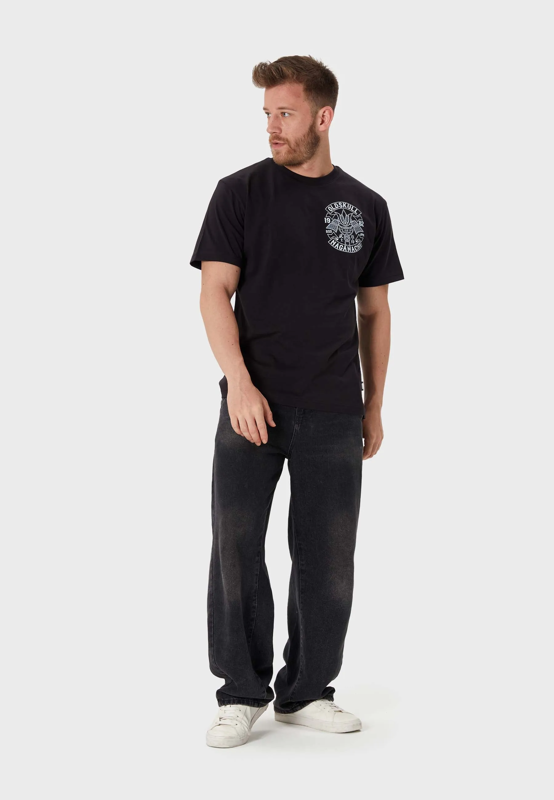 Nagamurai Backprint T-Shirt Black
