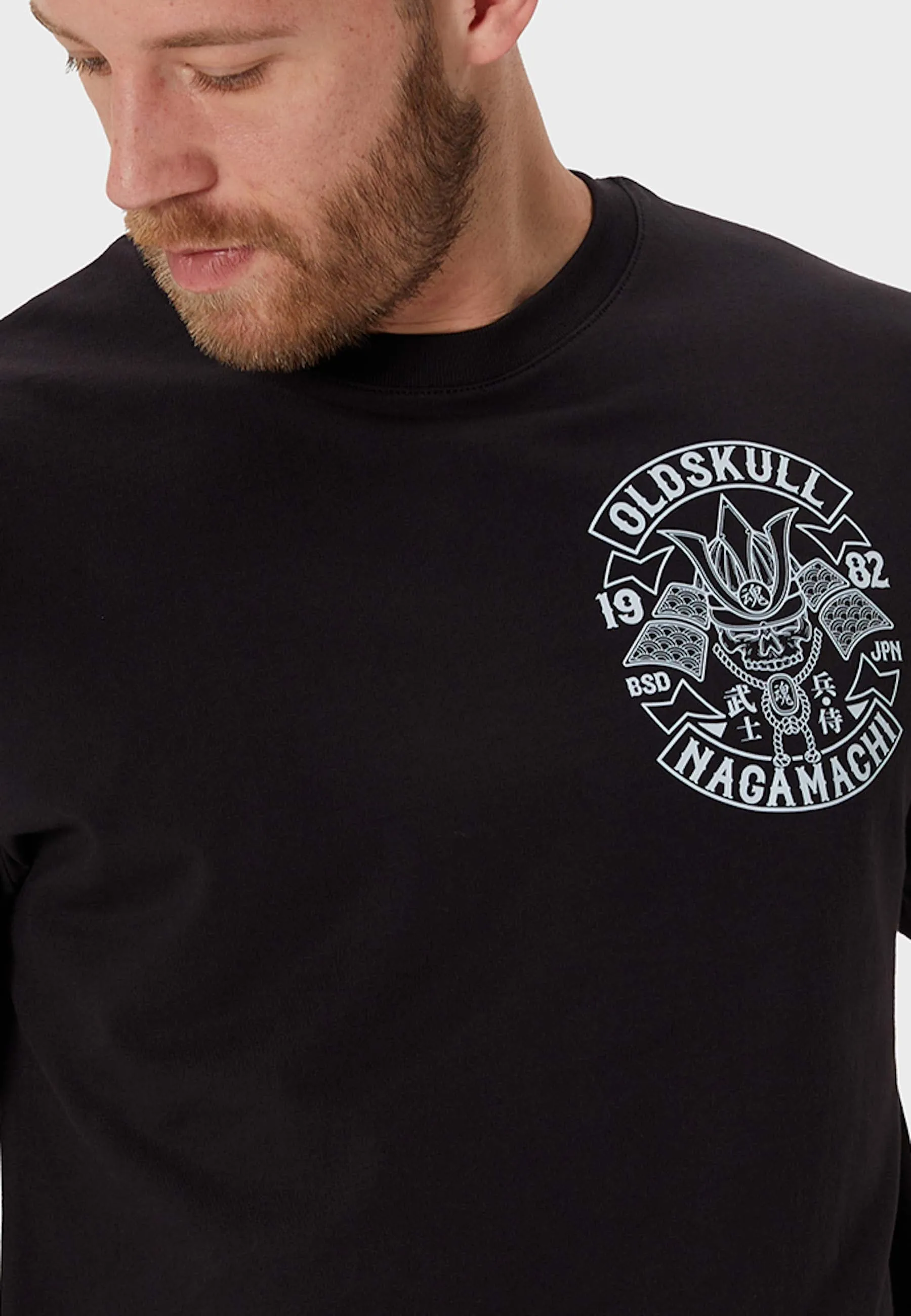 Nagamurai Backprint T-Shirt Black