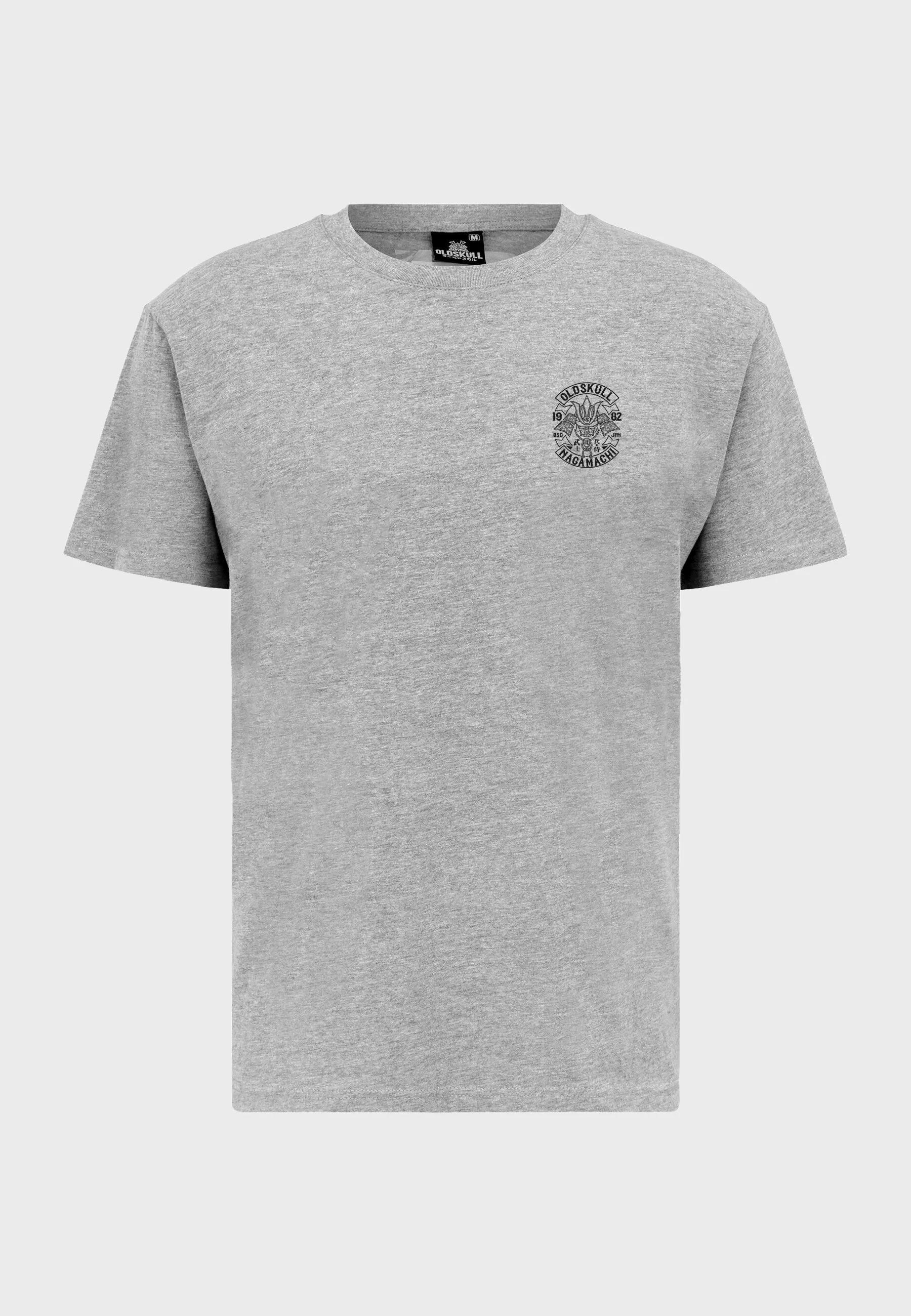 Nagamurai Backprint T-Shirt Heather Grey