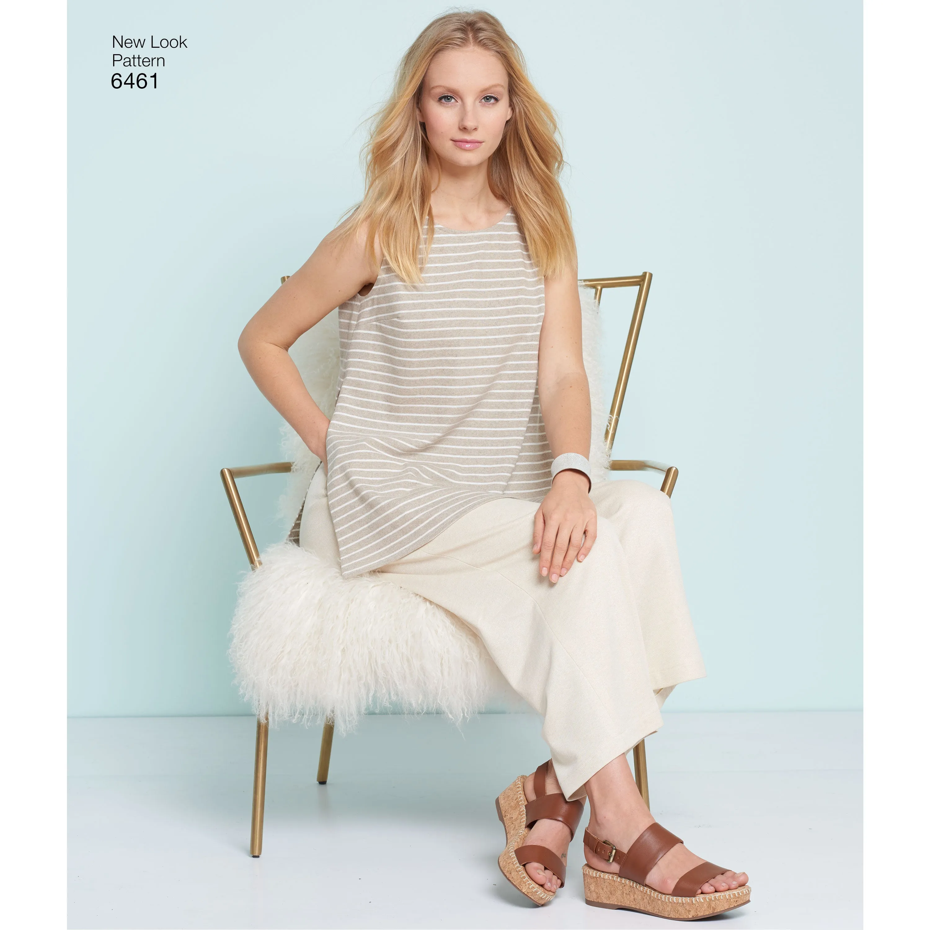New Look Sewing Pattern 6461 - Misses' Dress, Tunic, Top and Cropped Pants