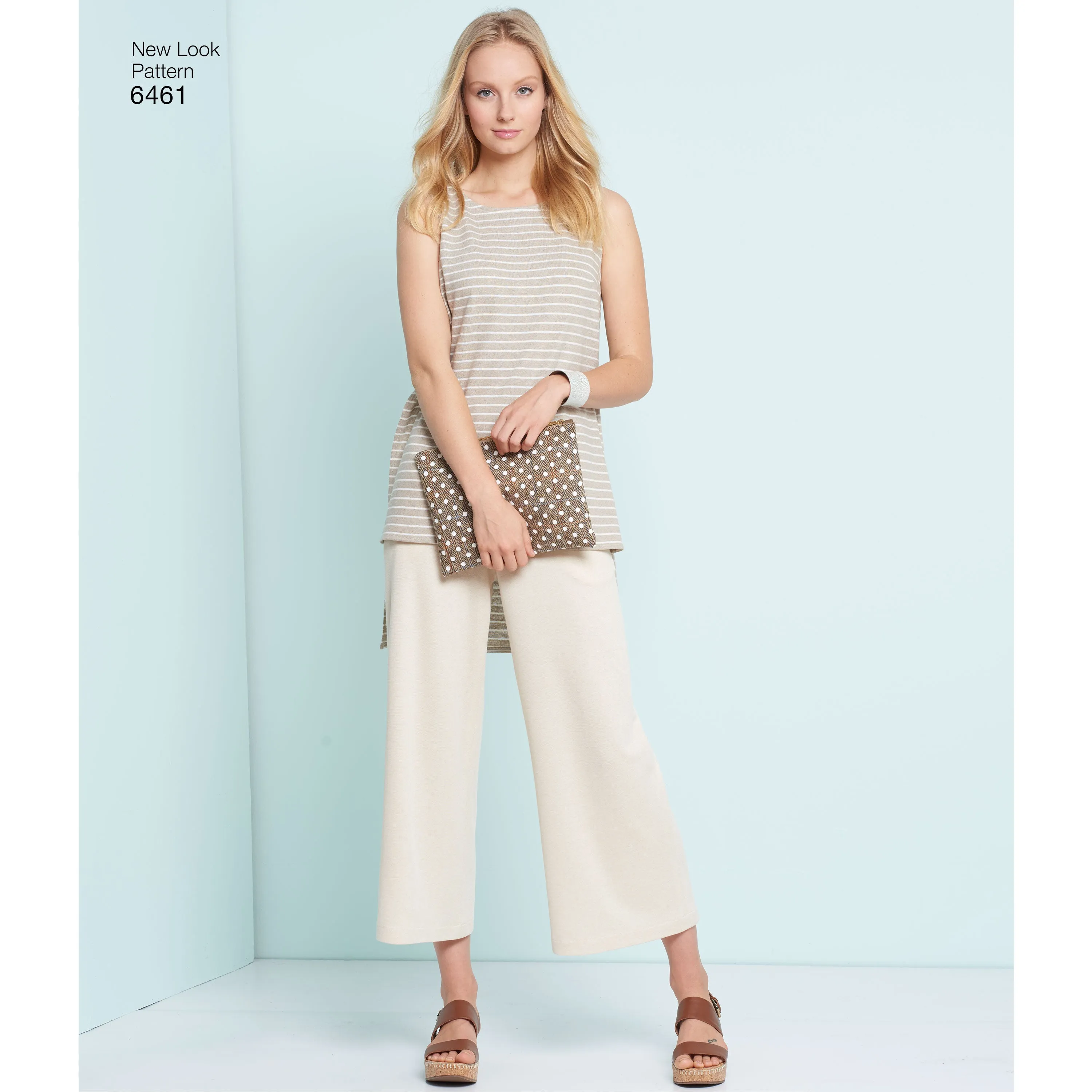 New Look Sewing Pattern 6461 - Misses' Dress, Tunic, Top and Cropped Pants