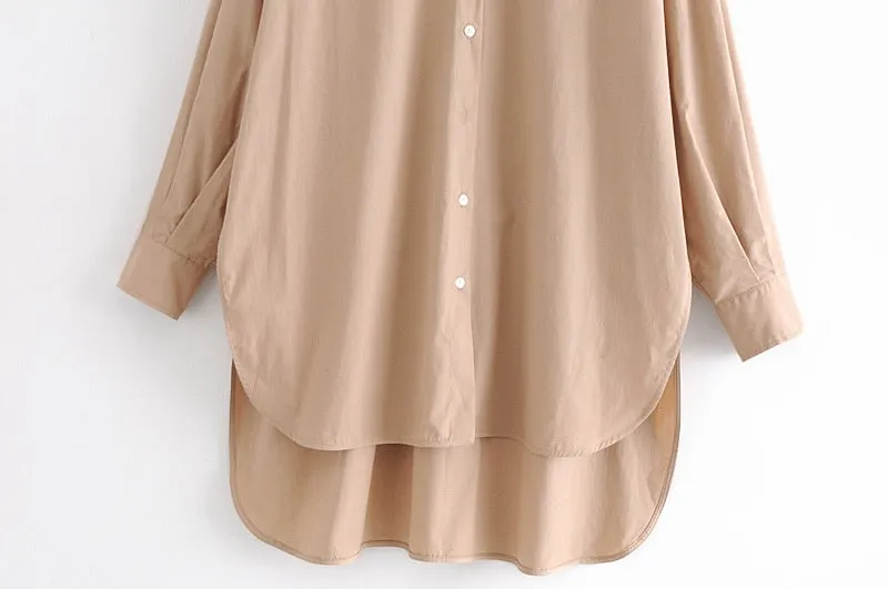 OVERSIZED ASYMMETRIC SHIRT