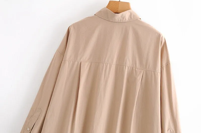 OVERSIZED ASYMMETRIC SHIRT