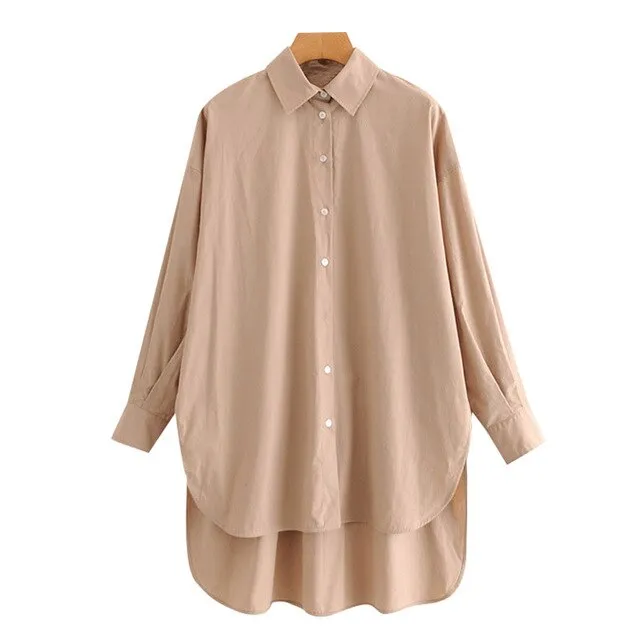OVERSIZED ASYMMETRIC SHIRT
