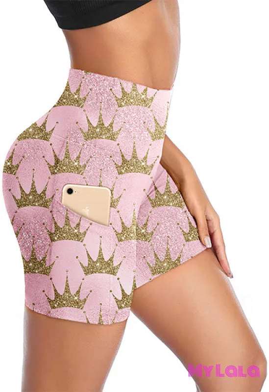 Pocketed Gym Shorts OS (Crown)