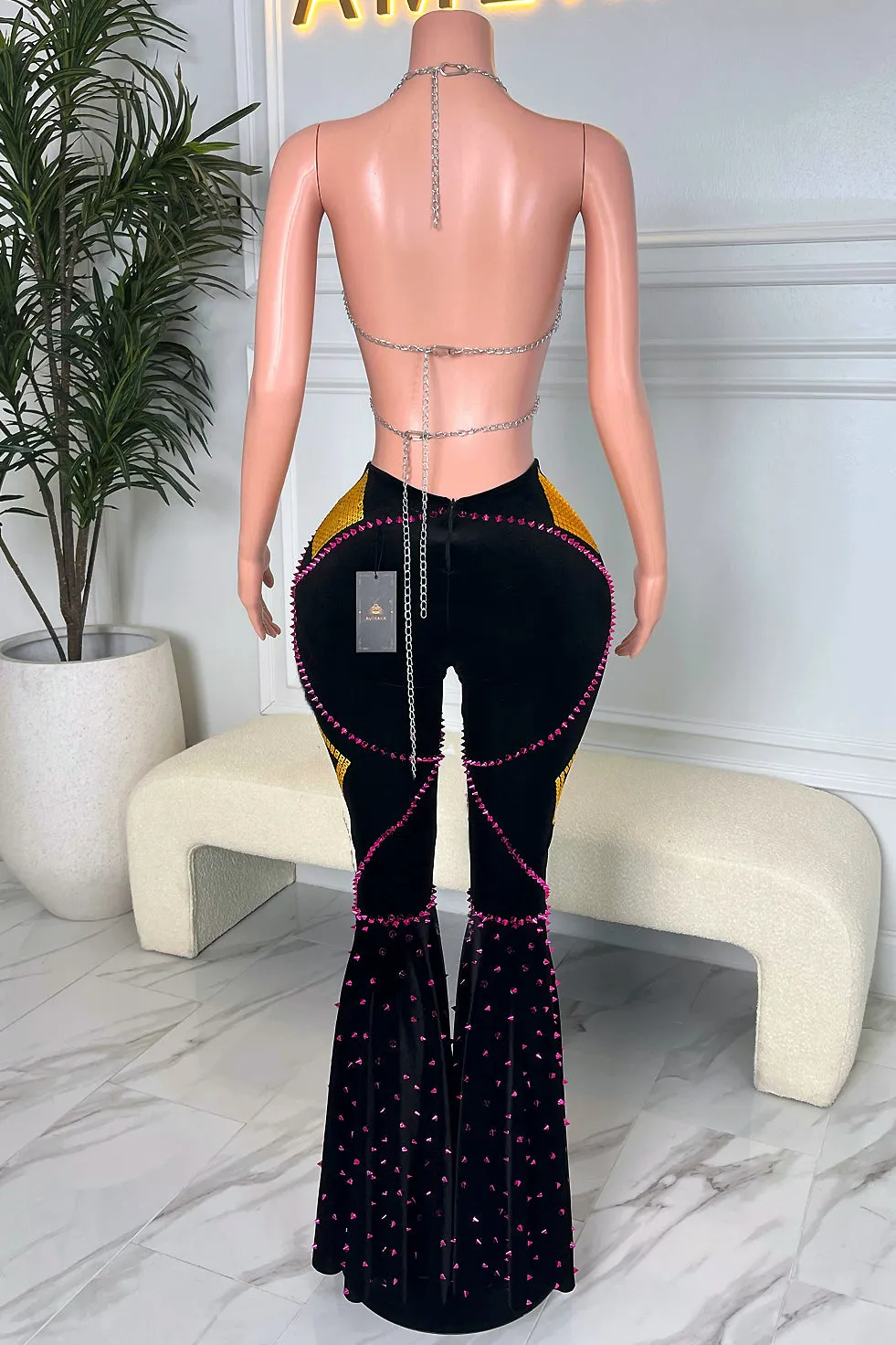 Retro Lover Pant Set(Ready To Ship)