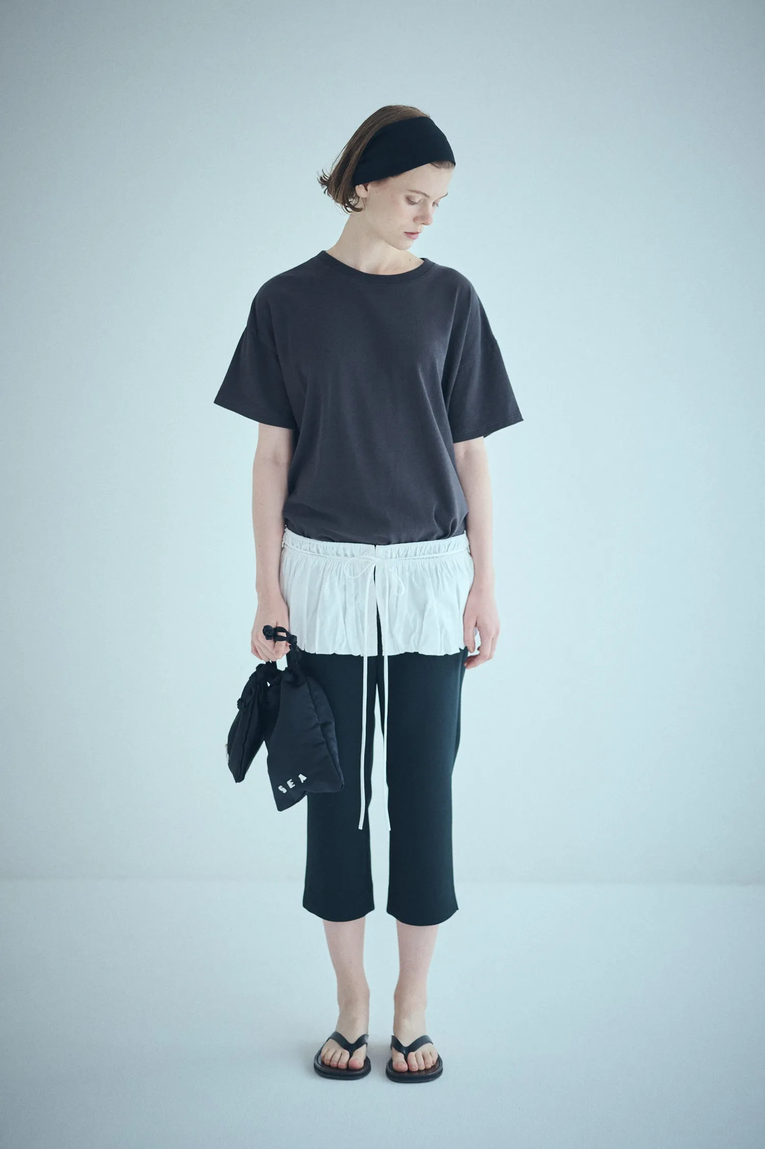 SEA MINIMAL CROPPED TROUSERS