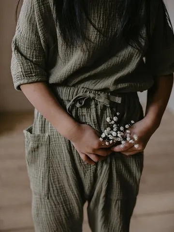 The Simple Folk Muslin Trouser