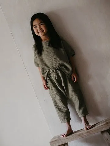 The Simple Folk Muslin Trouser